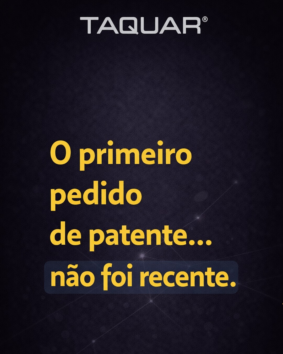 Antes do sistema moderno de patentes existir,